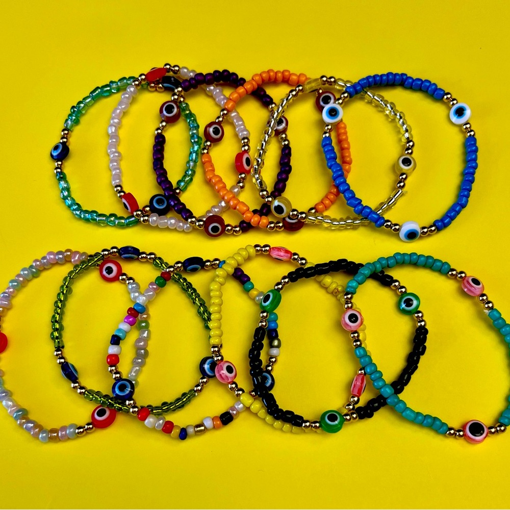 Evil Eye Stretch Bracelets